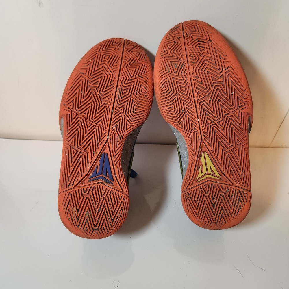 Nike Ja 1 GS Backyard BBQ Blue Orange Basketball Shoes  Kids 4.5Y - Picture 5 of 7